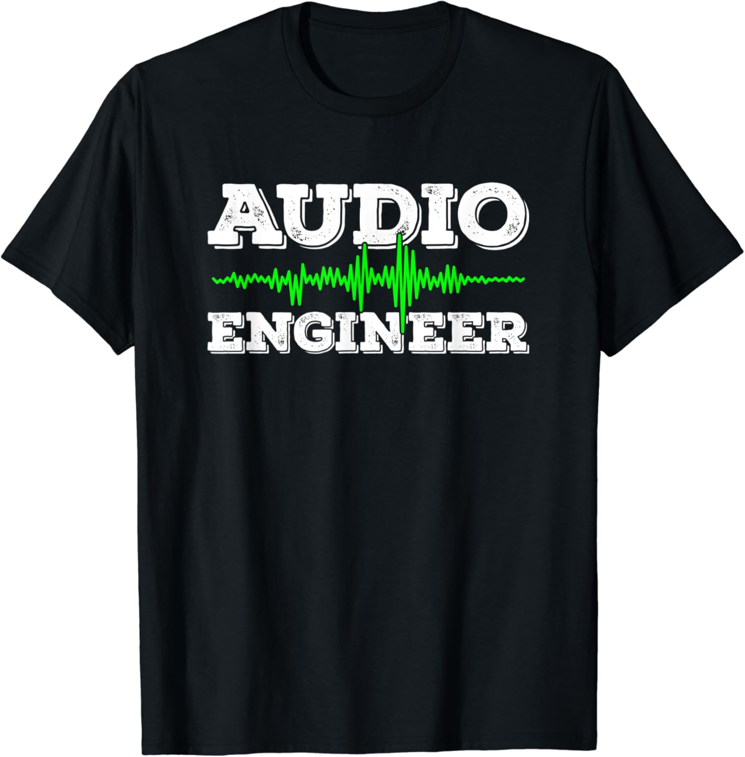 Sound Wave Audio Engineer TShirt Amazon.co.uk Fashion